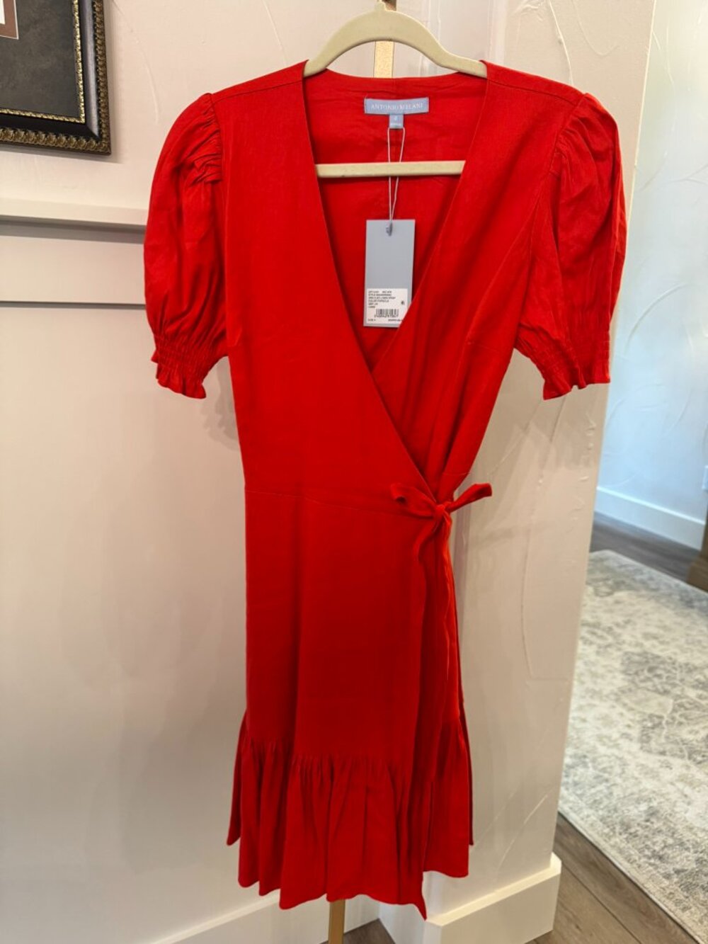 Antonio Melani Cleo Linen Wrap Dress – NWT ✨